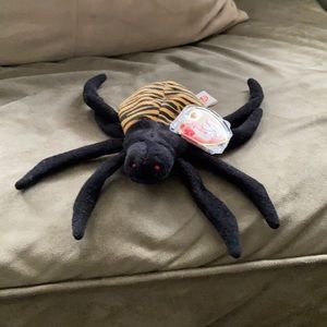 SPINNER THE SPIDER BEANIE BABY